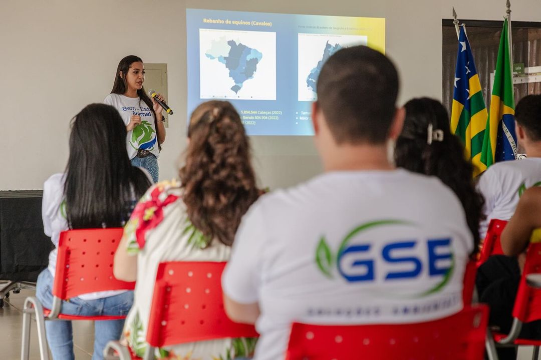 A GSE  estava presente no evento de Bem-Estar Animal da Prefeitura de Anápolis