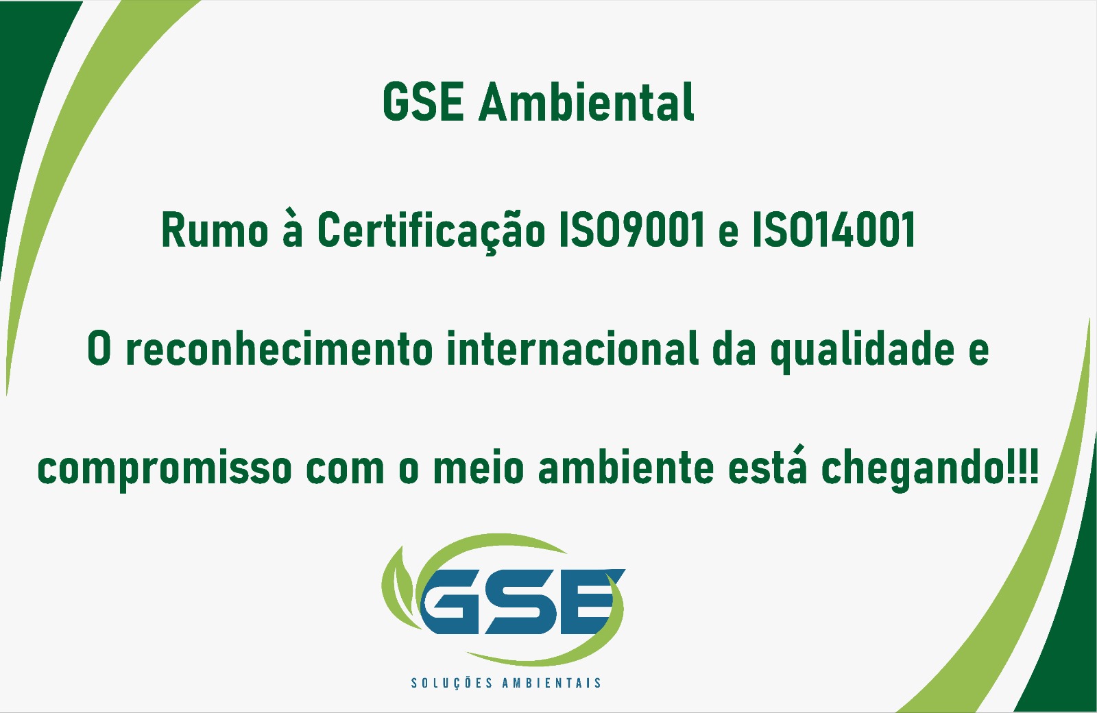 GSE Ambiental Avança Rumo à Excelência Internacional